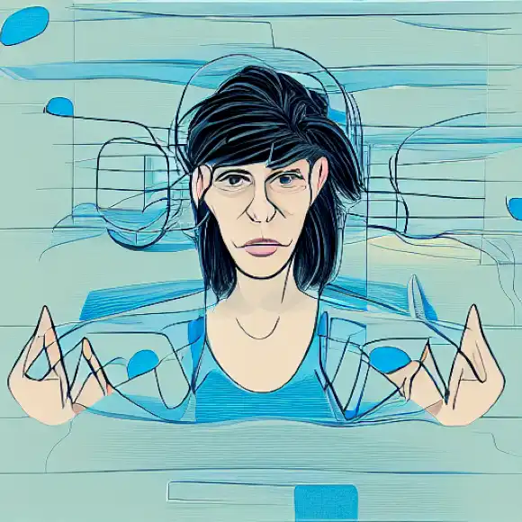 La imagen representa los aspectos desafiantes de la vida de Georgina Rodríguez, incluyendo su experiencia con la encarcelación, luchas de salud y problemas familiares complejos.