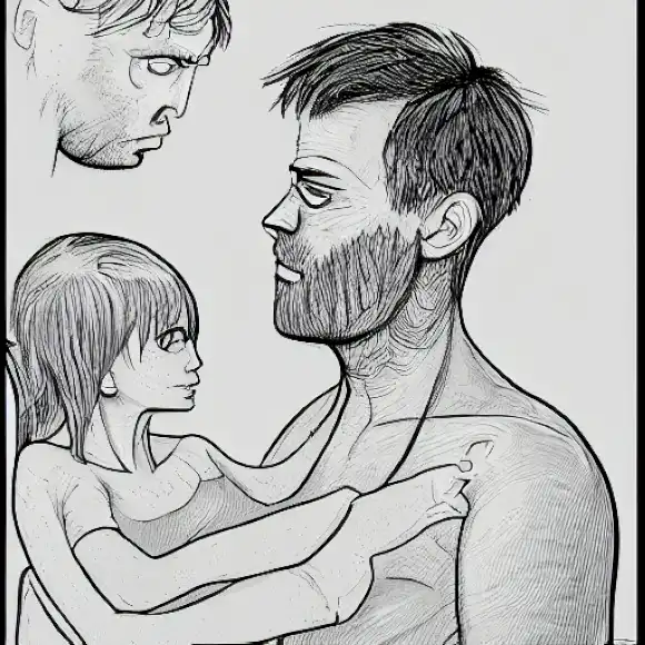 La imagen retrata el viaje personal del actor Javier Cámara tras su experiencia con el embarazo y la paternidad.