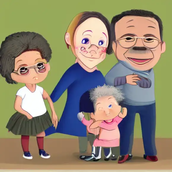 La imagen presenta una historia sobre la vida de Kike, desde la infancia hasta la edad adulta temprana, con sus padres, Fabiola Martínez y Bertín Osborne.