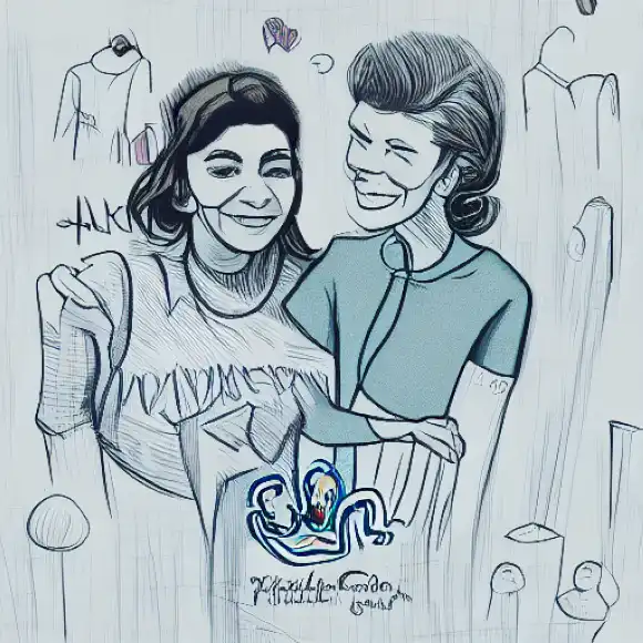 La imagen captura una despedida sincera de Laura Escanes, una influencer, que rinde homenaje a su abuela materna, Anna Espinosa, en las redes sociales.