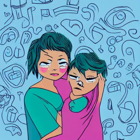 Laura Matamoros y sus hijos Matías y Benjamín: la relación especial entre padres e hijes en el mundo del corazón