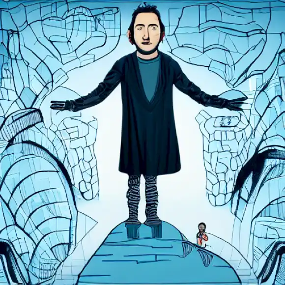La imagen retrata el inspirador viaje de superar la fibrosis quística a través de la historia de Merlín, un personaje interpretado por el actor Jorge Sanz.