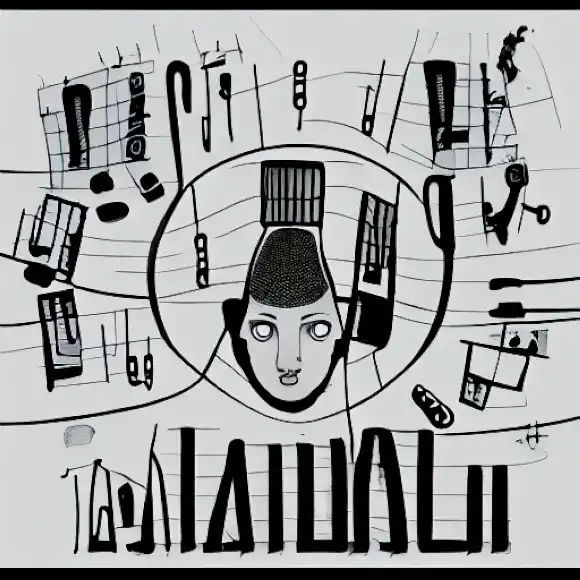 La imagen debe ilustrar aspectos de la biografía de C. Tangana, centrándose en sus padres y su personalidad única como artista musical.