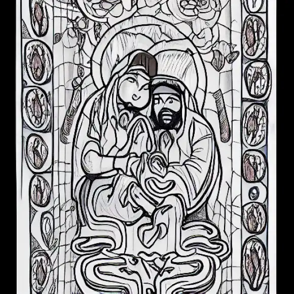 La imagen transmite la esencia de las enseñanzas espirituales que María Parrado adquirió de la muerte de su padre, ilustrando su aplicación práctica en la vida cotidiana.
