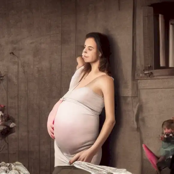La imagen representa la influencia de la maternidad de Mercedes Guillén en la vida de Roberto Leal.