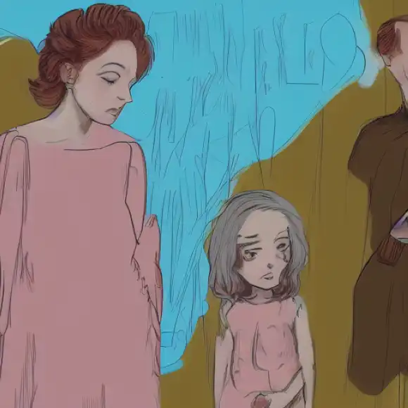 La imagen representa un fuerte vínculo familiar entre Raquel Revolv y su nieto Michelangelo, superando su pérdida.