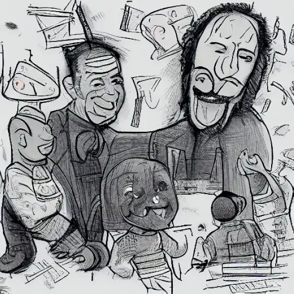La imagen muestra la alegre celebración de Marc Millán de sus logros personales y profesionales en su cumpleaños, honrando a su padre Santi.